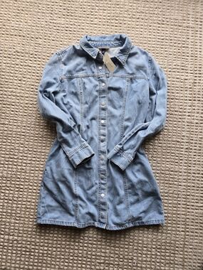 Universal Thread Denim Shirt Dress NWT